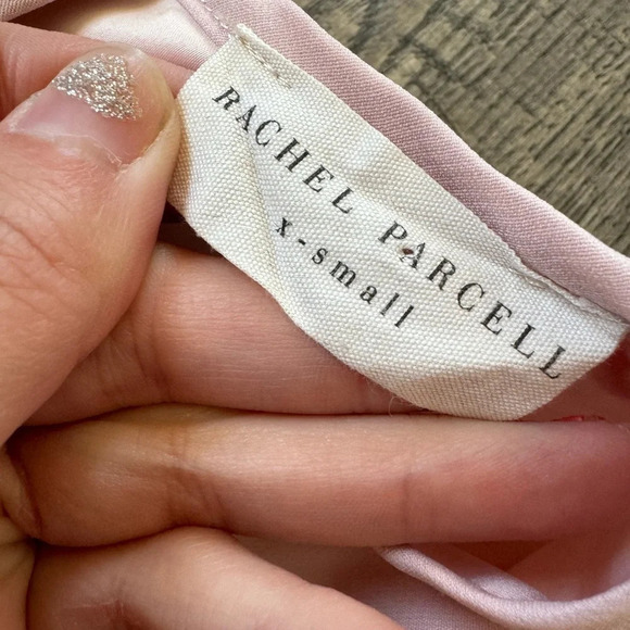 Rachel Parcell Baby Pink Ruffle Blouse - Picture 2 of 3